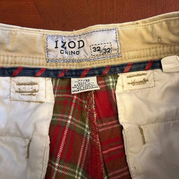 Vintage IZod American Chino Flat Front Khaki - Picture 6 of 15